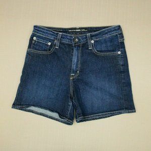 Big Star 1974 Luna High Rise Fit Jean Shorts Women's Size 29 Dark Wash Denim